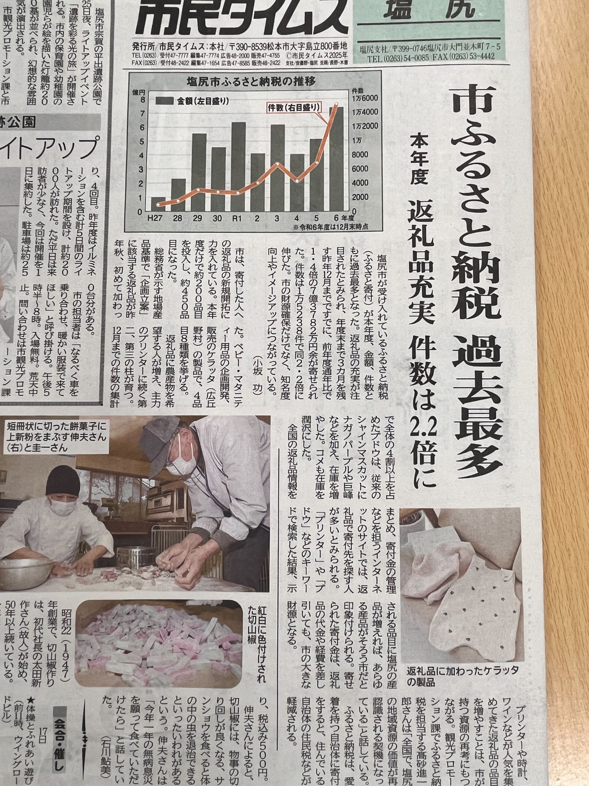 【過去最高】長野県と栃木県の新聞に掲載されました。